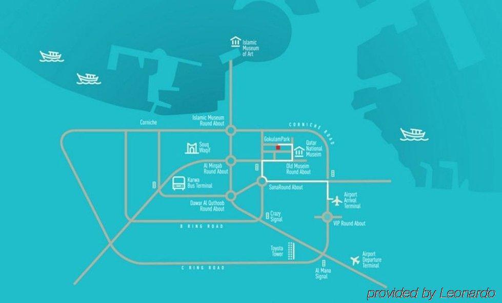 Gokulam Park Doha Hotell Eksteriør bilde